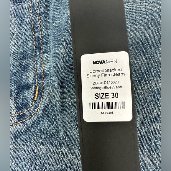NovaMen Skinny Flare Jeans - Picture 6 of 11